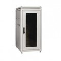 Шкаф сетевой 19дюйм LINEA N 47U 600х1000 мм стекл передн дверь задн перф серый