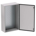 Шкаф электрический SWN 800х600х300 (ВхШхГ) c монтажной панелью IP65 серый RAL7035