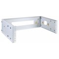 Кронштейн серии RN 19 дюймового оборудования высота 2U глубина 110 мм серый