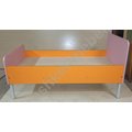 Кровать одноместная из МДФ для детского сада