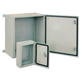 Шкаф электрический SWN 600х500х200 (ВхШхГ) c монтажной панелью IP65 серый RAL7035