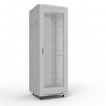 Шкаф напольный 19дюйм 42U 1163х600х800мм (ВхШхГ) дверь сталь сплошная серый