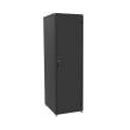 Шкаф напольный 19дюйм 42U 1963х600х600мм (ВхШхГ) дверь сталь сплошная черный