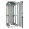 Шкаф напольный 19дюйм 42U 1963х600х800мм (ВхШхГ)перед и задн двери сталь серый