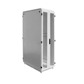Шкаф напольный 19дюйм 42U 1963х800х1000мм (ВхШхГ)перед и задн двери сталь серый