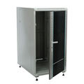Шкаф напольный 19дюйм 45U 2096х800х1200мм(ВхШхГ)перед и задн двери сталь черный