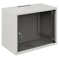 Шкаф настенный 19 дюймовый 6U 337x600х400 со стальной дверью цвет (RAL