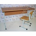 Комплект ученической мебели двухместный р/г 2,3,4,5,6,7 ЛДСП