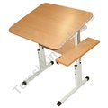 Стол ученический одноместный регулируемый по высоте №2-4 №3-5 №4-6 и углу наклона столешницы для черчения и рисования