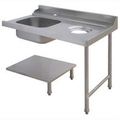 Стол с мойкой и отверстием к посудомоечным машинам Elettrobar PALS 120 Стол с мойкой и отверстием к посудомоечным машинам Elettrobar PALS 120