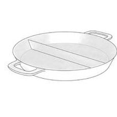 Чугунная 2-секционная сковорода GG 8049