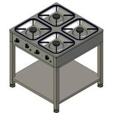 Газовая плита 4-конфорочная KSB 04 8116