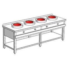 Индукционная вок-плита большая ETK-I-W 732417