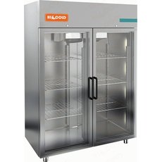 Шкаф холодильный Hi Cold A140/2BV со стеклянными дверями