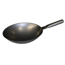 Сковорода-вок EST D36СМ 98803-1 (стальная ручка)