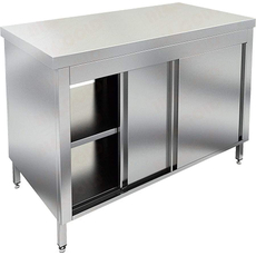 Стол центральный сквозной с дверцами-купе с двух сторон НСЗК-12/7Т