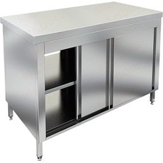 Стол центральный сквозной с дверцами-купе с двух сторон НСЗК-13/7Т