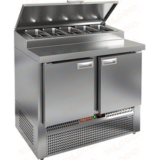 Стол холодильный для пиццы HiCold PZE1-11/GN