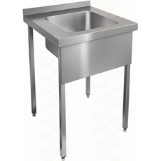 Ванна моечная цельнотянутая НСО1М-9/7Б с одной мойкой