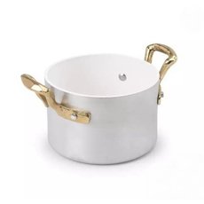 Кастрюля алюминиевая 10х7 см Pentole Agnelli ALSA104W10