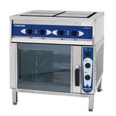 Плита 6-конфорочная 800 серии Hackman Metos RP4/22 (жарочный шкаф)