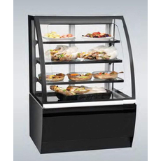 Витрина-минигорка для самообслуживания Norpe AIDA-90-SSO-M (черная)