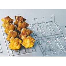 Решетка Rational для жарки кур GN1/1, 12 крюков 6035.1011