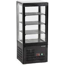 Шкаф кондитерский Tefcold UPD80 (черный)