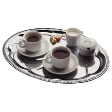 Блюдо овальное металлическое APS 46x36 см