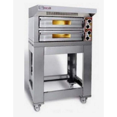 Печь для пиццы Zanolli CIT EP 65 4+4/MC + подставка CIT EP 65/BM 100