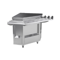 Прилавок угловой ШЕФ ПУ-90 (внешний угол 90°)