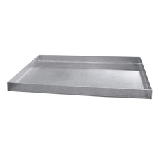 Противень алюминиевый WLBake (600х400х15, 4 борта, перфорированный, силикон)