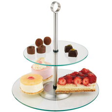 Ваза для фруктов 2-ярусная APS 09927