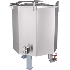 Котел пищеварочный паровой Abat КПЭМ-400П: работа от внешнего парогенератора