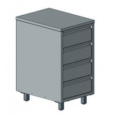 Тумба СТ-4Я-4/6Н для открытых столов