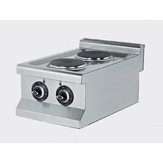 Плита электрическая с 2 круглыми конфорками Fornazza