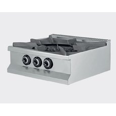 Плита газовая Fornazza (сверхпрочные чугунные решетки)