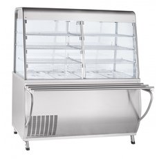 Прилавок-витрина холодильный ПВВ(Н)-70Т-С-01-НШ (саладетта закрытая, с г/е)