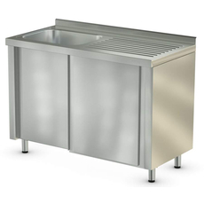 Стол технологический с ванной СТМ-1/1200/600 (ванна слева)