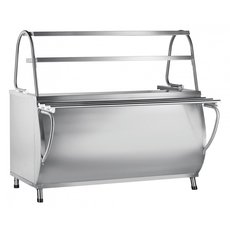 Мармит 1-х блюд ПМЭС-70М-01 (3 конфорки, две полки, подсветка)