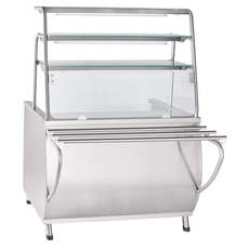 Мармит 1-х блюд ПМЭС-70Т (2 конфорки, 3 полки, подсветка)