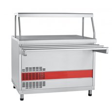 Прилавок холодильный ПВВ(Н)-70КМ-НШ (открытый, с нейтр. шкафом)