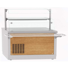 Прилавок-витрина холодильный HOT-LINE ПВВ(Н)-70Х-07-НШ