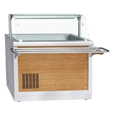 Прилавок-витрина холодильный HOT-LINE ПВВ(Н)-70Х-НШ