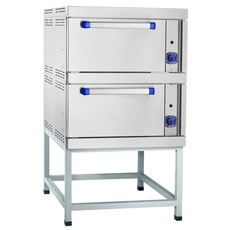 Шкаф жарочный газовый Abat ШЖГ-2, краш. подставка, эмалированная духовка