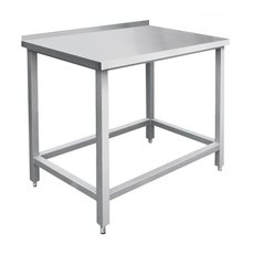 Стол пристенный с бортом СПРП-6-1 (каркас крашеный)