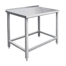 Стол пристенный с бортом СПРП-7-7 (каркас крашеный)