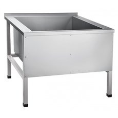 Ванна котломоечная 1-секц. ВМП-9-1 (мойка 800х800х500 мм) вся нерж