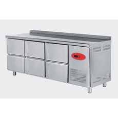 Холодильный стол Fornazza (600 л, 6 ящиков)