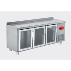Холодильный стол Fornazza (700 л, 4 стеклянные двери)